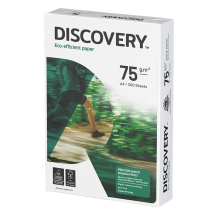 A4 DISCOVERY WHITE COPIER PAPER 5 REAMS 2500 SHEETS