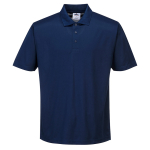 POLYESTER POLO SHIRT NAVY SIZE MED