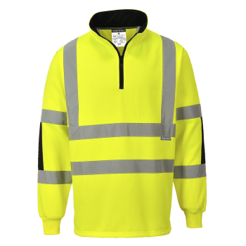 XENON RUGBY SWEATSHIRT SIZE MED YELLOW