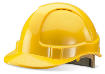 B-BRAND SAFETY HELMET YELLOW WHEEL RATCHET HEADGEAR B-BRAND SAFETY HELMET YELLOW WHEEL RATCHET HEADGEAR