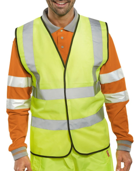 BSEEN EN ISO 20471 VEST S/YELL SMALL (BULK PACK) BSEEN EN ISO 20471 VEST S/YELL SMALL (BULK PACK)