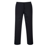 DRAWSTRING CHEF TROUSER XS TALL BLACK