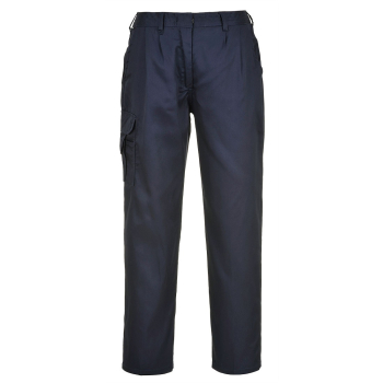 LADIES COMBAT TROUSER SIZE MED TALL NAVY