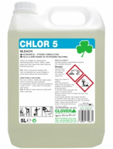 BLEACH 5% CHLORINE 5 LTR