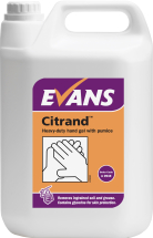 CITRAND HEAVY DUTY HAND GEL WITH PUMICE 5LTR
