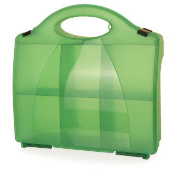 CLICK MEDICAL 861 GREEN ECLIPSE BOX WITH PARTITIONS