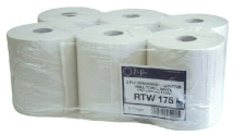 LEONARDO EMBOSSED 2 PLY WHITE (L) ROLL TOWEL 175M X 6