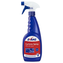 CYCLONE SPRAY WITH BLEACH 750ML MOULD & MILDEW REMOVER