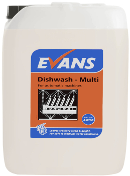 A070JEE AUTO DISHWASH FOR SOFT MED. WATER AREAS 20LTR