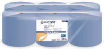 852438 BLUE 2 PLY CENTREFEED ROLLS 150M X 175MM 417 SHEETS