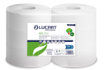 812377 WHITE 2 PLY JUMBO TOILET ROLL 300M 60MM CORE