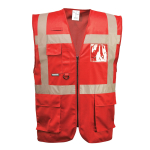IONA EXECUTIVE VEST SIZE XL RED