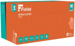 FINITE ORANGE HD PF NITRILE DISPOSABLE GLOVES XL/10 (90)