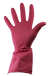 PINK HOUSEHOLD GLOVES 8-8.1/2 LARGE