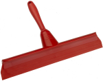 300MM OVERMOULDED SQUEEGEE WITH SHORT HANDLE RED