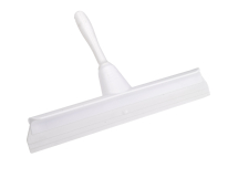 300MM OVERMOULDED SQUEEGEE WITH SHORT HANDLE WHITE