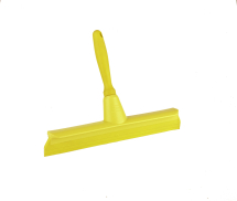 300MM OVERMOULDED SQUEEGEE WITH SHORT HANDLE YELLOW