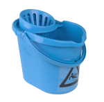 12 LITRE BLUE POLY MOP BUCKET