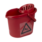 12 LITRE RED POLY MOP BUCKET