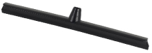 BLACK SINGLE BLADE OVER MOULDED SQUEEGEE 600MM
