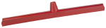 RED SINGLE BLADE OVER MOULDED SQUEEGEE 600MM