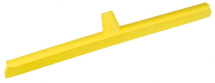 YELLOW SINGLE BLADE OVER MOULDED SQUEEGEE 600MM