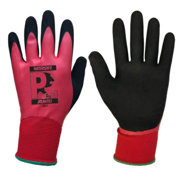 PRED ATLANTIC WATERSAFE GLOVE SIZE 07   **** RED GLOVES ****