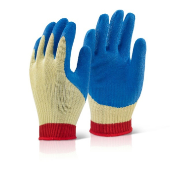 REINFORCED LATEX GLOVES LARGE