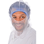 12074 BLUE BALACLAVA HOODS (NON-DETECTABLE)(10x10)= 100