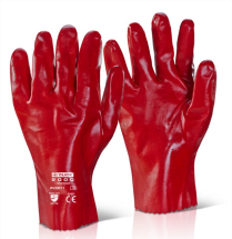 PVC GAUNTLET RED 11inch PVC GAUNTLET RED 11inch
