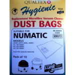 QUASDB373 NUMATIC HENRY AS200 MICRO FIBRE BAGS (PACK OF 10)