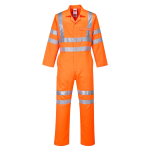 HI-VIS POLYCOTTON COVERALL RIS MED TALL ORANGE