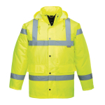 HI-VIS BREATHABLE JACKET SIZE MED YELLOW HI-VIS BREATHABLE JACKET SIZE MED YELLOW