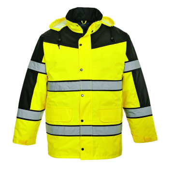 CLASSIC TWO-TONE JACKET SIZE MED YELLOW