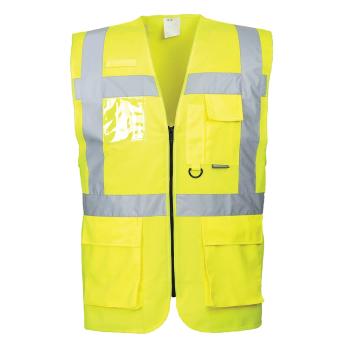 BERLIN EXECUTIVE VEST SIZE MED YELLOW