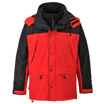 ORKNEY 3IN1 JACKET SIZE SML RED