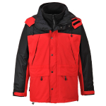 ORKNEY 3IN1 JACKET SIZE 2XL RED