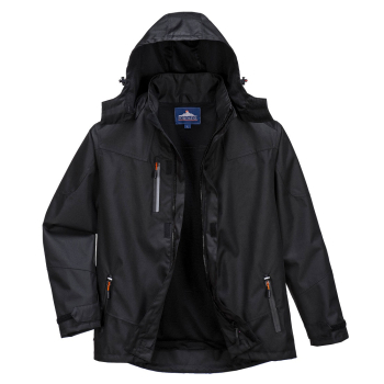OUTCOACH JACKET SIZE MED BLACK