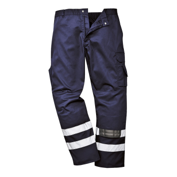 IONA SAFETY TROUSER SML TALL NAVY