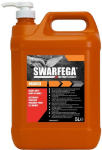 SWARFEGA ORANGE 5LTR PUMP TOP BOTTLE HEAVY DUTY HAND CLEANER