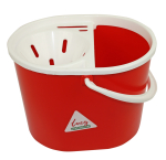 RED 7 LITRE LUCY OVAL MOP BUCKET & WRINGER