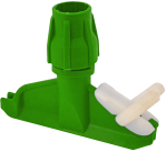 GREEN PLASTIC KENTUCKY MOP HOLDER