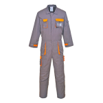 CONTRAST COVERALL SIZE XL GREY