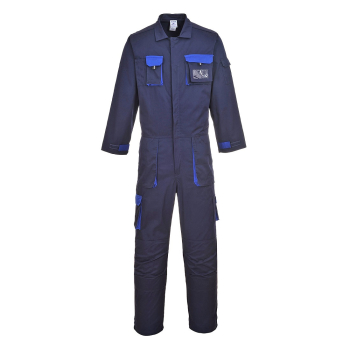 CONTRAST COVERALL SIZE MED NAVY