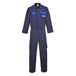 CONTRAST COVERALL SIZE 2XL NAVY