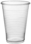 BOX OF 3000 7OZ / 20CL SQUAT PLASTIC NON VENDING CUPS CLEAR