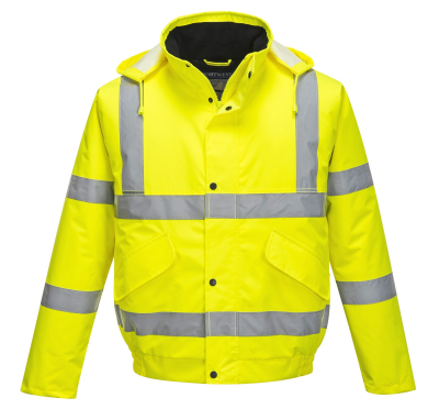 S463 PORTWEST HI-VIS BOMBER JACKET S463 PORTWEST HI-VIS BOMBER JACKET